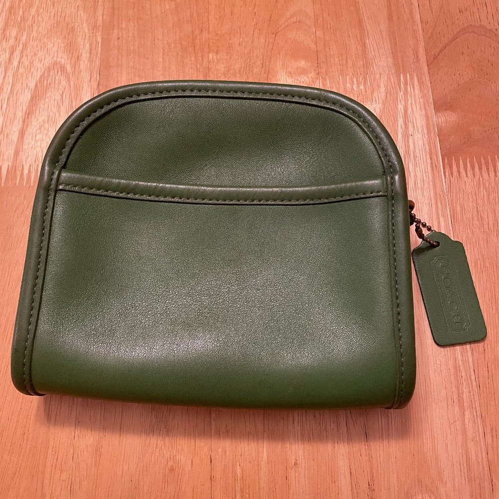 Vintage Coach 9017 Abbie Bag in Green Leather